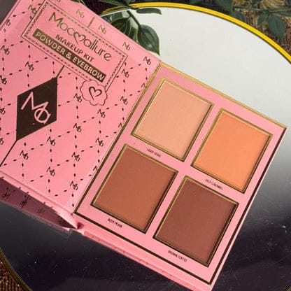 Mocallure 4-in-1 Fold Mini Cosmetics Makeup Book Palette