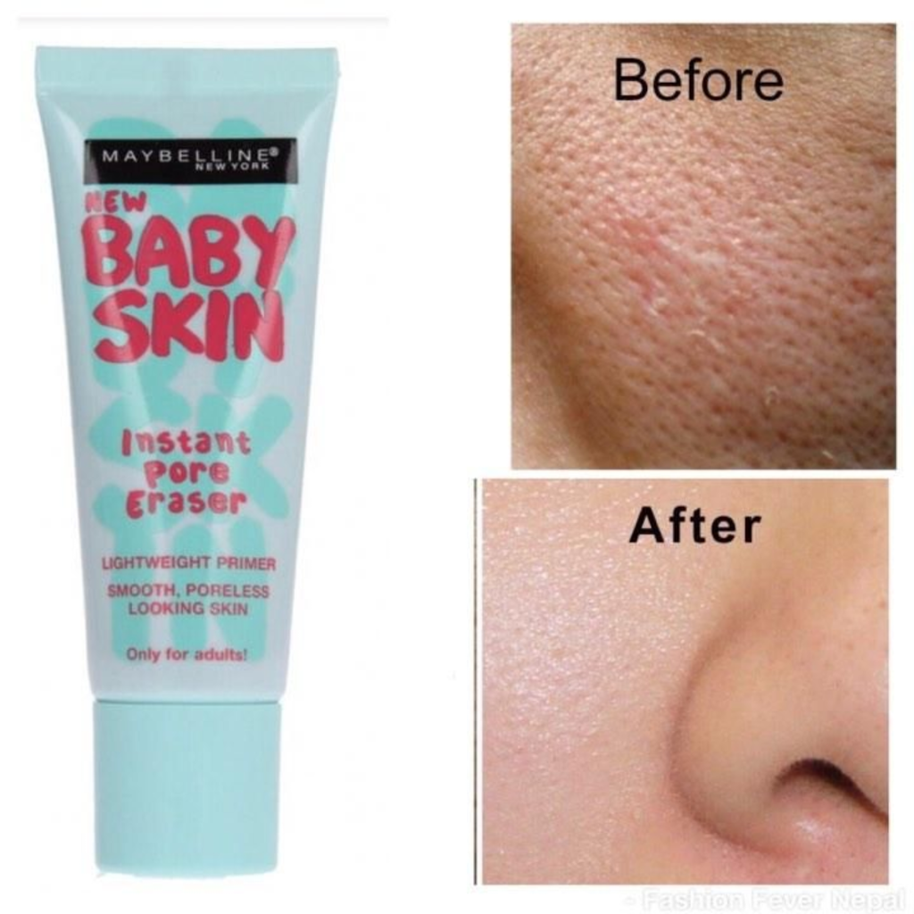 Baby Skin Instant Pore Eraser Primer – Clear